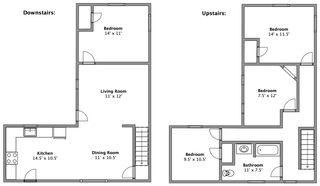 40 Pine St. Floor Plan